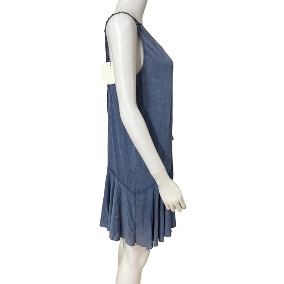 Umgee Blue Sleeveless Mineral Wash Lace Dress
New - Picture 6 of 6